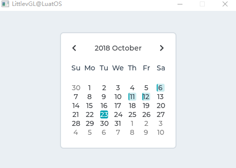 calendar